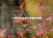 口袋德信德州扑克游戏老输