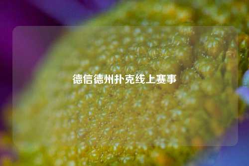 德信德州扑克线上赛事